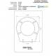Copriwater Alfa X ONE BIANCO Cerniera Cromo-Sedile-Asse Wc