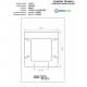 Copriwater Simas FROZEN BIANCO Cerniera Cromo-Sedile-Asse Wc