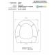 Copriwater Catalano ZERO+ ROSSO BERTOCCI  Cromo-Sedile-Asse Wc