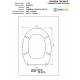 Copriwater RIACE/SEGESTA Eos Bianco Cerniera Rallentata Soft Close Cromo