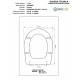 Copriwater THERMAE Noce Cerniera Cromo-Falerii 