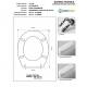Copriwater 800 Micas Bianco Cerniera Cromo 