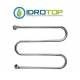 SCALDASALVIETTE VENTO 402 FISSO in ottone CROMATO