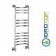 SCALDASALVIETTE LUNA 434R FISSO REVERSIBILE in ottone CROMATO