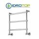 SCALDASALVIETTE SOLE 442/3 FISSO termoarredo in ottone CROMATO