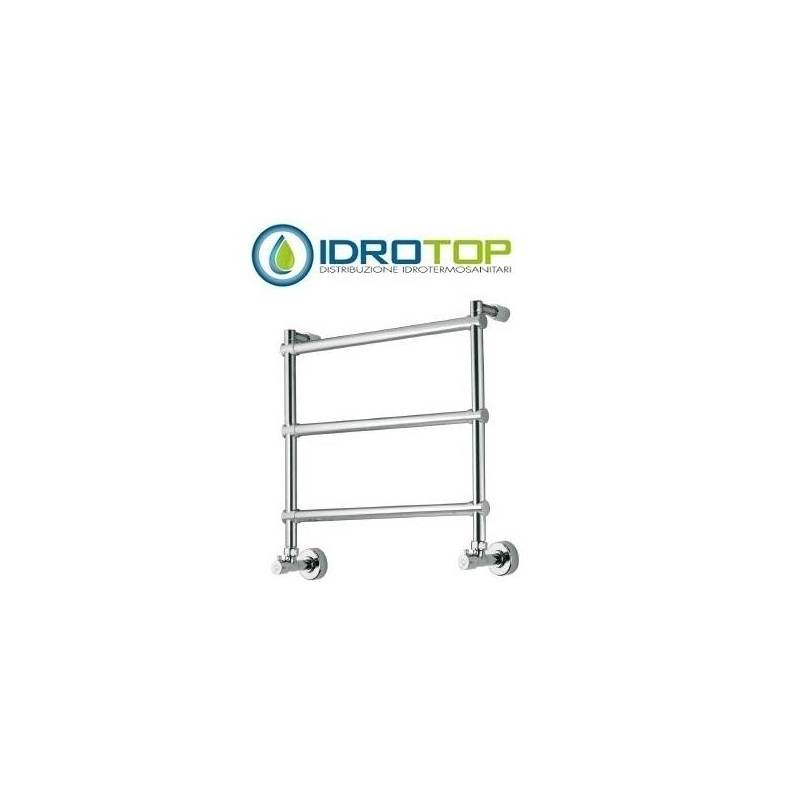 SCALDASALVIETTE SOLE 442/3 FISSO termoarredo in ottone CROMATO