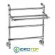SCALDASALVIETTE SOLE 455 FISSO CON MENSOLA termoarredo CROMATO