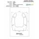 Copriwater Cielo DISABILI BIANCO Cerniera Rallentata Soft Close Cromo-Sedile-Asse Wc