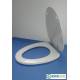 Copriwater Dolomite SWEET LIFE BIANCO Cerniera Cromo-Sedile-Asse Wc