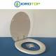 Copriwater Dolomite CADORE BIANCO  Cerniera Cromo-Sedile-Asse Wc