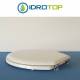 Copriwater Dolomite CADORE BIANCO  Cerniera Cromo-Sedile-Asse Wc