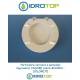 Copriwater Dolomite CADORE BIANCO  Cerniera Cromo-Sedile-Asse Wc