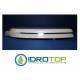 Copriwater Dolomite FLEO BIANCO  Cerniera Cromo-Sedile-Asse Wc