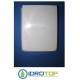 Copriwater Dolomite  EBLA BIANCO Cerniera Cromo-Sedile-Asse Wc