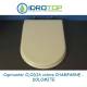 Copriwater Dolomite  CLODIA CHAMPAGNE  Cerniera Cromo-Sedile-Asse Wc