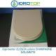 Copriwater Dolomite  CLODIA CHAMPAGNE  Cerniera Cromo-Sedile-Asse Wc