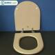 Copriwater Dolomite ALPINA-QUADRARCO CHAMPAGNE  Cerniera Cromo-Sedile-Asse Wc