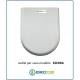 Copriwater Ideal Standard  ESEDRA BIANCO I.S.  Cerniera Rallentata Soft Close Cromo-Sedile-Asse Wc