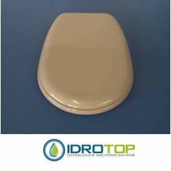 Copriwater Ideal Standard  LIUTO GRIGIO SUSSURRATO Cerniera Rallentata Soft Close Cromo-Sedile-Asse Wc