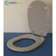 Copriwater Ideal Standard  LIUTO GRIGIO SUSSURRATO Cerniera Cromo-Sedile-Asse Wc