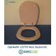 Copriwater Ideal Standard  LIUTO ROSA SUSSURRATO  Cerniera Cromo-Sedile-Asse Wc