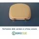 Copriwater Ideal Standard  LIUTO ROSA SUSSURRATO  Cerniera Cromo-Sedile-Asse Wc
