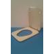 Copriwater Ideal Standard  VELARA  CHAMPAGNE  Cerniera Cromo-Sedile-Asse Wc