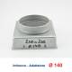 Bocchetta Aria cm20x20 regolabile Bianca con Adattatore D.140 per Caminetti