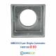Imbocco per Griglia 14x13 diametro 80mm Raccordo Adattatore per Bocchetta Caminetto