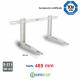 Staffa Unità Esterna cm 46 Climatizzatore portata 160 Kg Regolabile.Certificata TUV