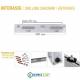 Staffa Regolabile INOX cm 45 per Climatizzatore portata 160 Kg.Certificata TUV