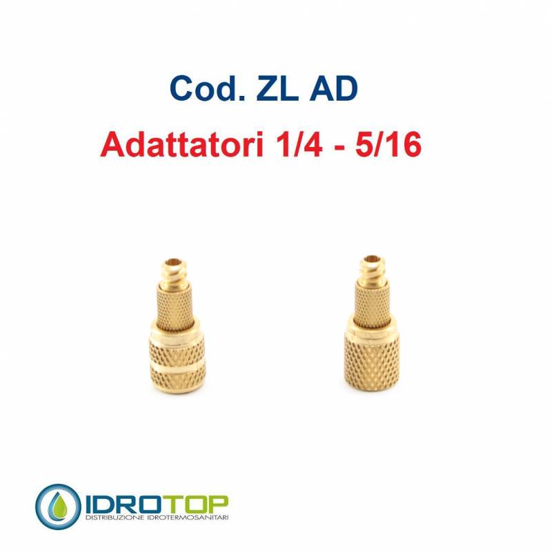 Adattatori 1/4-5/16 Riutilizzabili per Autosigillante Zeroleak Turafalle 