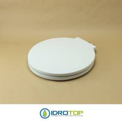 Copriwater sedile per vaso You & Me di Hatria Bianco 