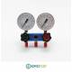 Gruppo Manometrico 2 vie Classe 1 per Gas R32-410-Idrotop