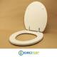 Copriwater Pouff a Rilievo Sedile Universale BIANCO Decorato con Immagine