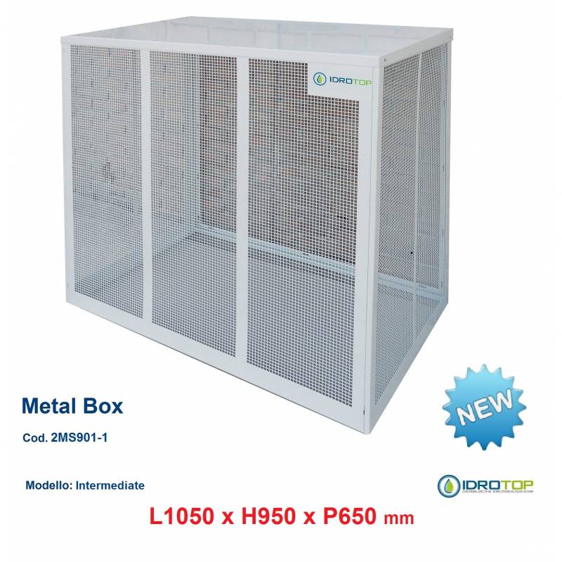Gabbie di protezione SMALL 1050x950x650 mm Metal Box per Climatizzatori Unità Esterna