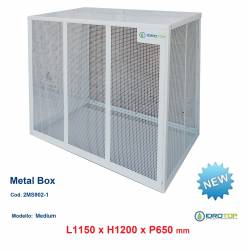Gabbie di protezione MEDIUM 1150x1200x650 mm Metal Box per Climatizzatori Unità Esterna