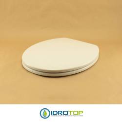 Copriwater POZZI GINORI AURORA TERMOINDURENTE BIANCO cerniera inox normale o rallentato soft close