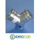 Raccordo a Y diam. 80 mm.Distributore per Aria Calda, Fredda e Ventilazione