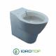 Copriwater Bidet 520 completo di Vaso in Ceramica Filo Muro-Perfetta Compatibilità