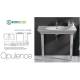 lavabo OPULENCE HER (ovale) con colonna IN AMBIENTE BAGNO