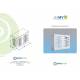 Copri Climatizzatore/Condizionatore  per unità esterna in alluminio composito L 900 x H 70 x P 45