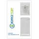 Lavatoio L45xP60 Mod.ACQUAIO completo di ASSE LEGNO-SIFONE-PILETTA 