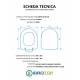 Copriwater VILLEROY & BOCH O.NOVO Termoindurente Bianco