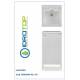 Lavatoio L45x50 Mod. ROSSANA completo di ASSE LEGNO-CESTO-SIFONE-PILETTA