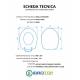 Copriwater IDEAL STANDARD PONTI ZETA Termoindurente Bianco
