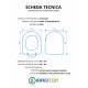 Copriwater CATALANO SFERA 63 MONOBLOCCO Termoindurente Bianco