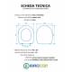 Copriwater IDEAL STANDARD FIORILE OLD Termoindurente Bianco