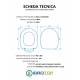 Copriwater IDEAL STANDARD LINDA Termoindurente Bianco