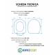 Copriwater IDEAL STANDARD CONNECT Termoindurente Bianco